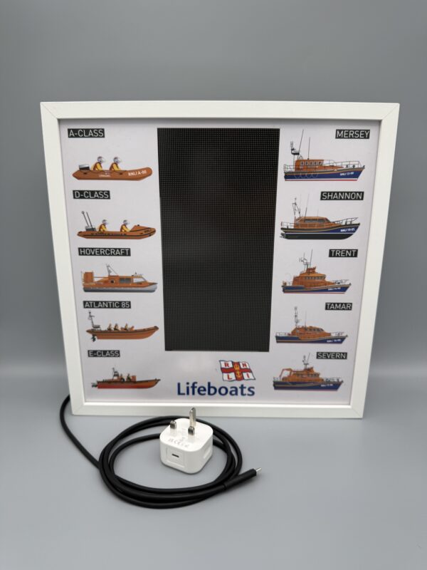 Dottie Board - RNLI Lifeboat Framed - Image 15